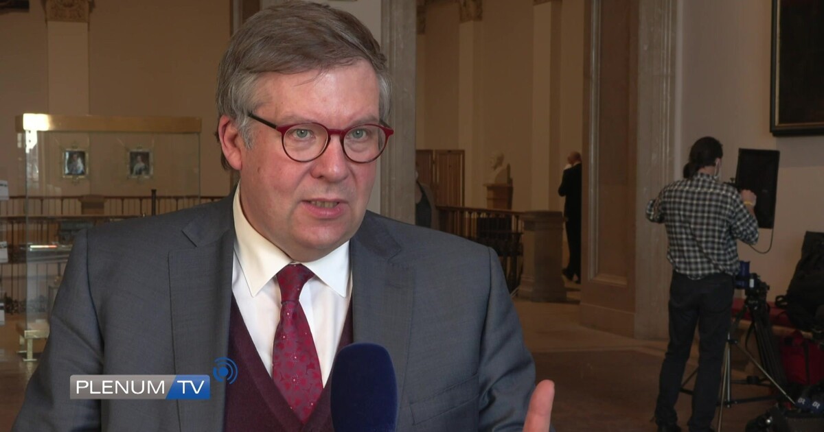 Interview mit Volkmar Halbleib, SPD, am 23. Februar 2022 PLENUM.TV