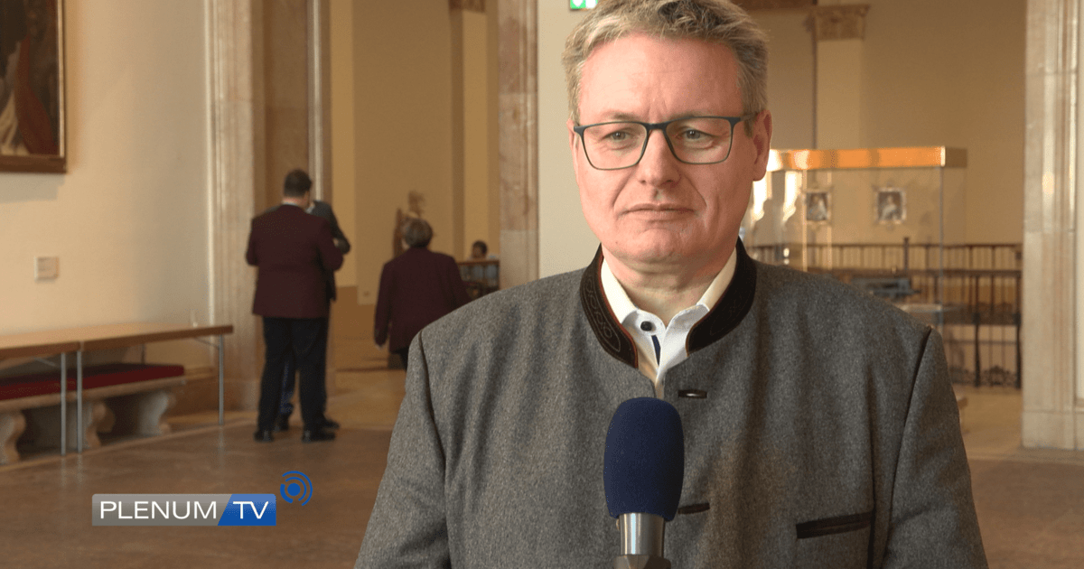 Interview mit Josef Zellmeier, CSU, 15. Februar 2023 PLENUM.TV